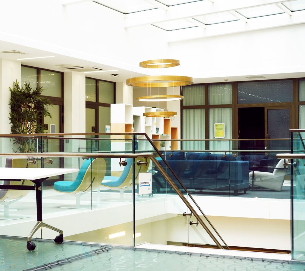 Garden Halls atrium